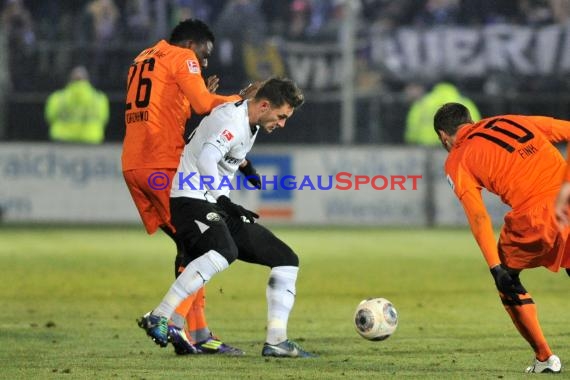 2. Bundesliga SV Sandhausen - FC Erzgebirge Aue im Hardtwaldstadion (© Kraichgausport / Loerz)